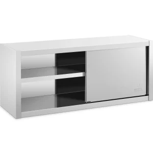 Edelstahl Hängeschrank - 140 x 45 cm