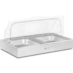 Buffetvitrine - 2 x 4 L | Dasgastro.de Buffetvitrine - 2 x 4 L