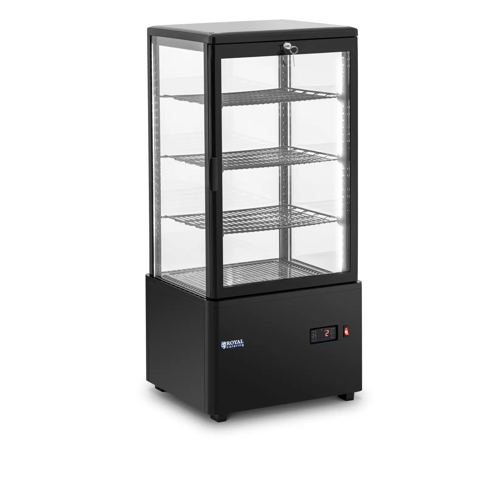 Kühlvitrine - 78 L - 4 Ebenen | Dasgastro.de Kühlvitrine - 78 L - 4 Ebenen