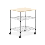 Metallregal - 56 x 46 x 69 cm - 30 kg - 4 Rollen | Dasgastro.de Metallregal - 56 x 46 x 69 cm - 30 kg - 4 Rollen