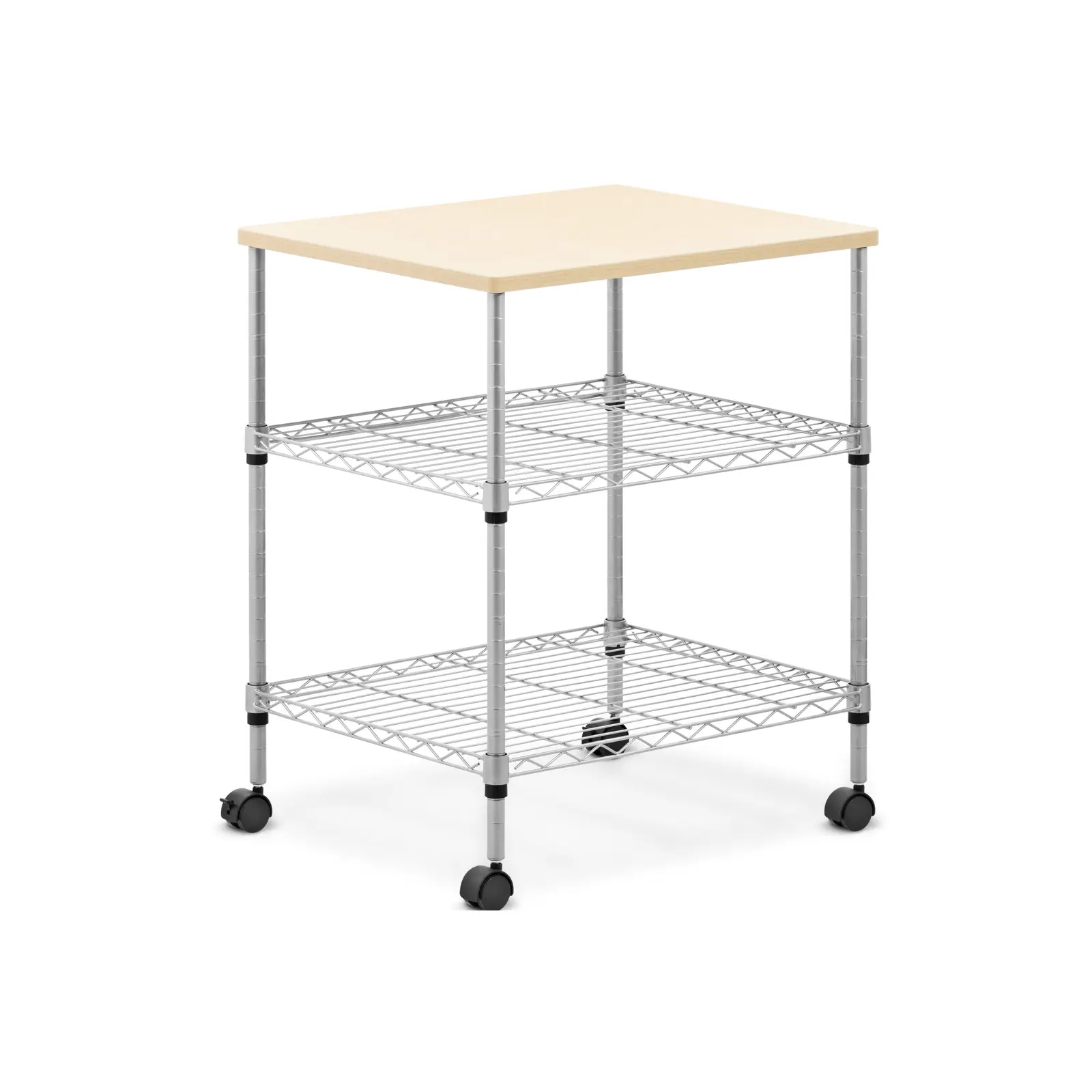 Metallregal - 56 x 46 x 69 cm - 30 kg - 4 Rollen | Dasgastro.de Metallregal - 56 x 46 x 69 cm - 30 kg - 4 Rollen