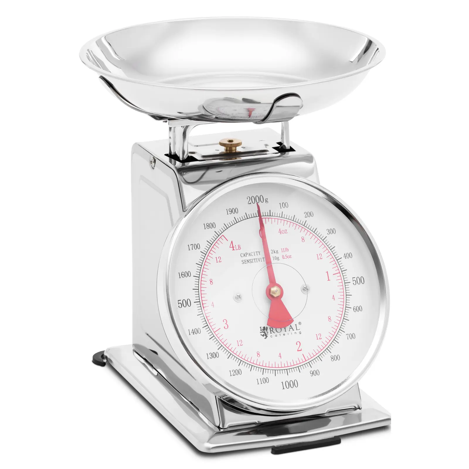 Küchenwaage analog - 2 kg | Dasgastro.de Küchenwaage analog - 2 kg