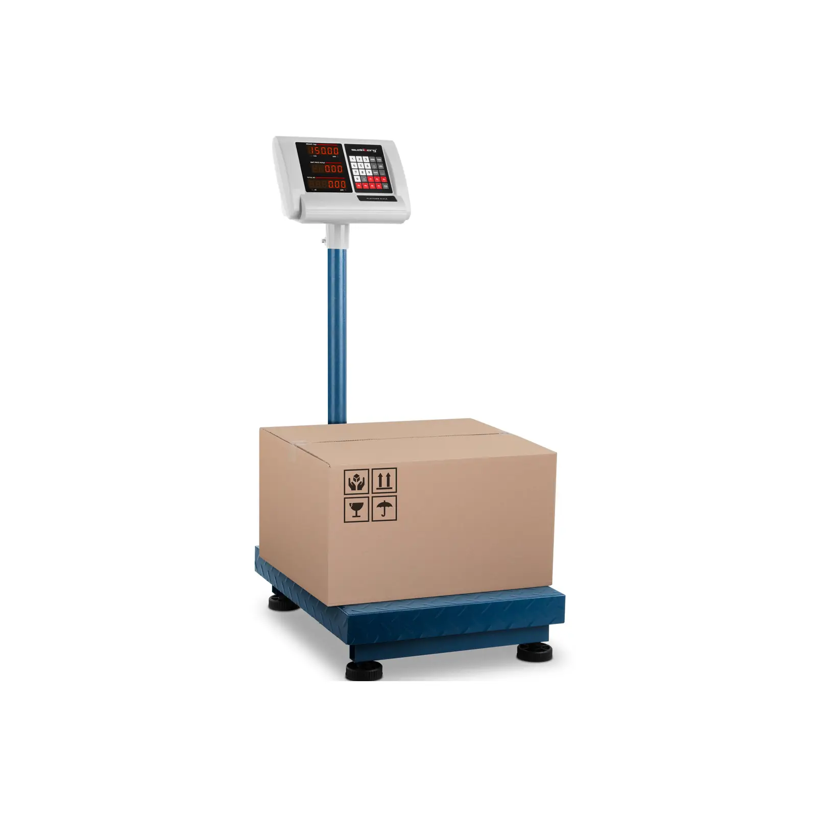 Plattformwaage - 150 kg / 10 g - 40 x 50 cm | Dasgastro.de Plattformwaage - 150 kg / 10 g - 40 x 50 cm