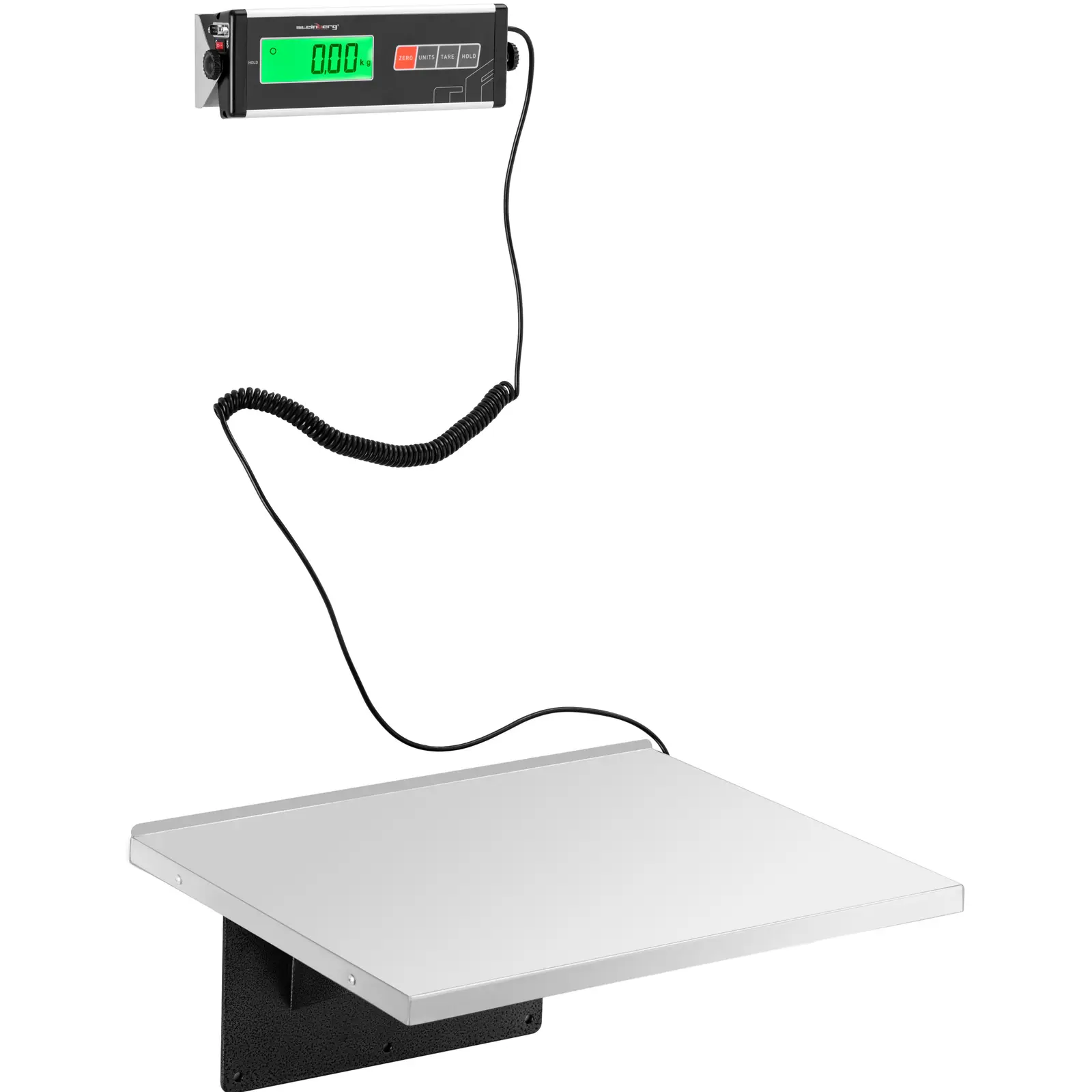 Klappbare Wandwaage - 150 kg / 50 g | Dasgastro.de Klappbare Wandwaage - 150 kg / 50 g