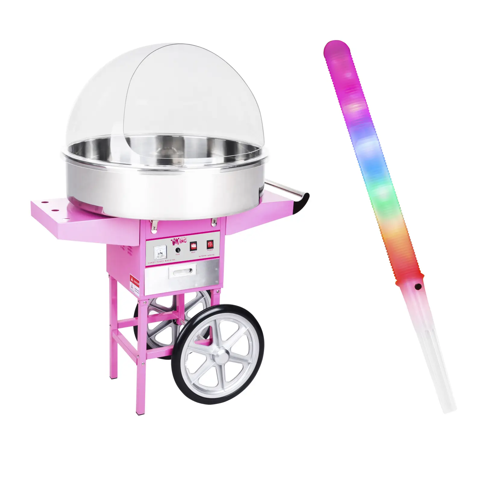 18000324_photo_1 | Dasgastro.de Zuckerwattemaschine Set LED