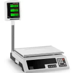 Kontrollwaage - 30 kg / 1 g - 34 x 23 cm - 2 LCD | Dasgastro.de Kontrollwaage - 30 kg / 1 g - 34 x 23 cm - 2 LCD