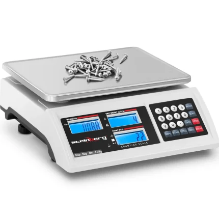 Zählwaage - 30 kg / 0,5 g - Akku 80 h