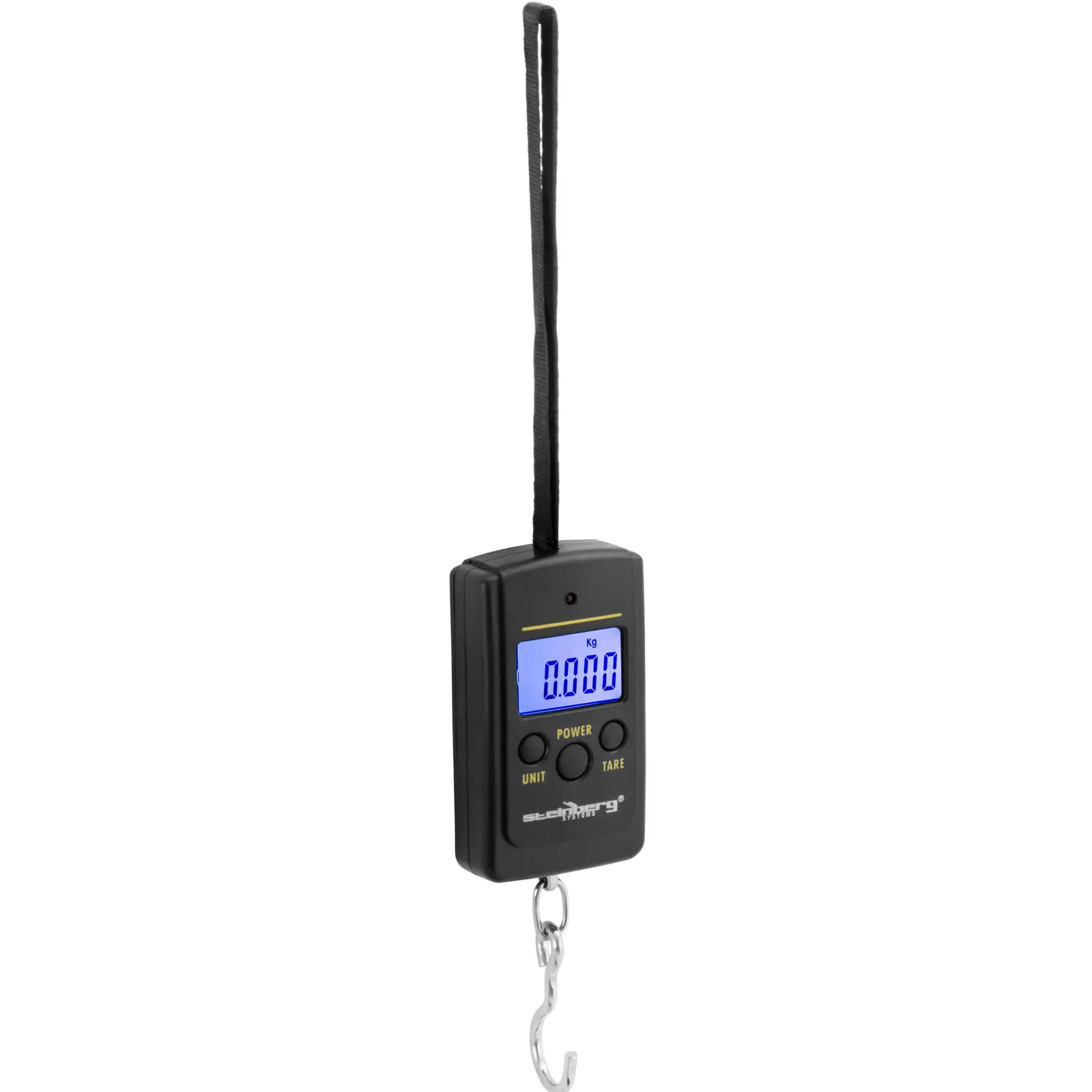 Hängewaage - 40 kg / 10 g - Handschlaufe | Dasgastro.de Hängewaage - 40 kg / 10 g - Handschlaufe