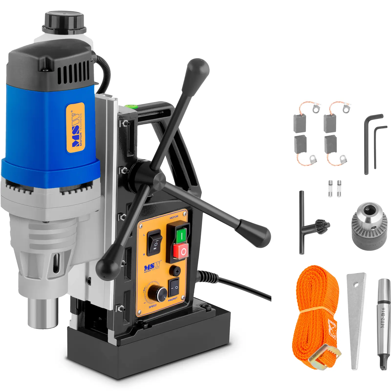 Magnetbohrmaschine - 1.680 Watt - 370 U/min | Dasgastro.de Magnetbohrmaschine - 1.680 Watt - 370 U/min