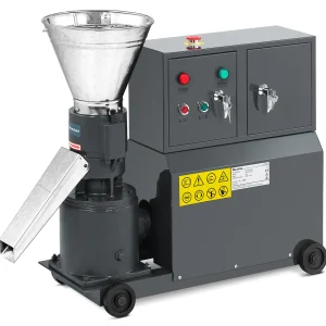 Pelletpresse - max. 100 kg/h - Ø 120 mm - abschließbares Fach