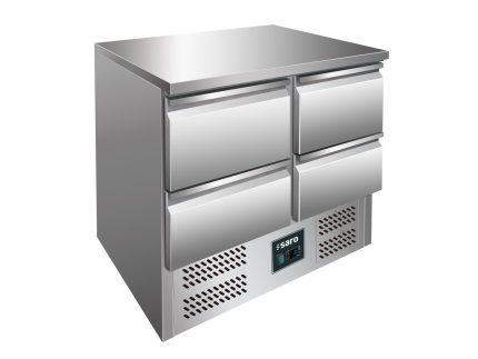 Kühltisch, Schublad., VIVIA S901 S/S TOP 4x 1/2 GN