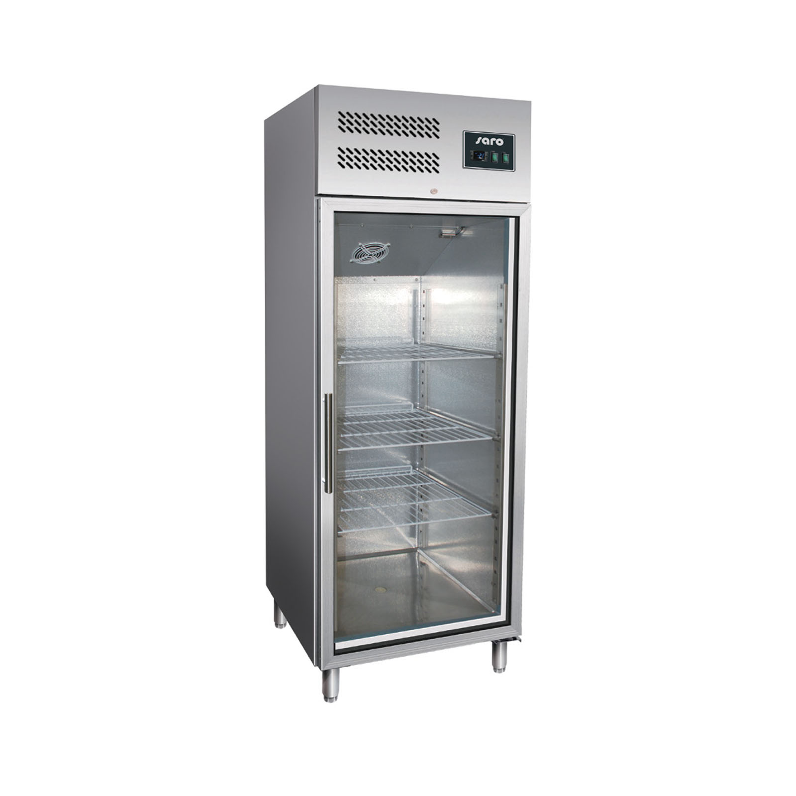 Gewerbekühlschrank, Glastür - 2/1 GN, GN 600 TNG | Dasgastro.de Gewerbekühlschrank, Glastür - 2/1 GN, GN 600 TNG