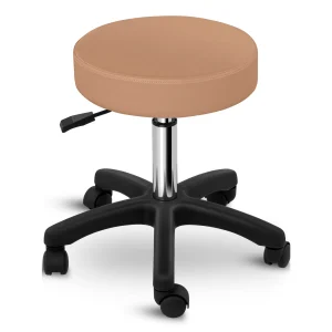 Rollhocker - 450 - 580 mm - 150 kg - Cappuccino