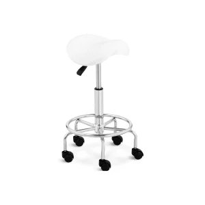 Sattelhocker - 570 - 690 mm - 150 kg - Weiß