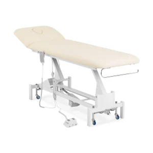 Massageliege elektrisch - 50 W - 200 kg - Beige