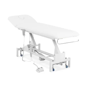 Massageliege elektrisch - 50 W - 200 kg - Weiß