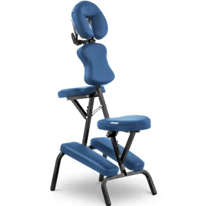 Massagestuhl klappbar - 130 kg - Blau
