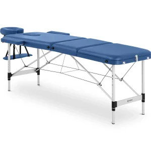 Massageliege klappbar - 185 x 60 x 60 - 81 cm - 180 kg - Blau