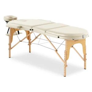 Massageliege klappbar - 185-211 x 70-88 x 63-85 cm - 227 kg - Beige