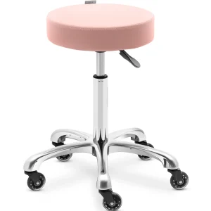 Rollhocker - 540 - 720 mm - 150 kg - Zartrosa