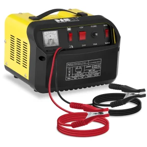 Autobatterie-Ladegerät - Starthilfe - 12/24 V - 20/30 A - schräges Bedienfeld