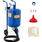Sandstrahlgerät mobil - 40 L - 8,6 bar | Dasgastro.de Sandstrahlgerät mobil - 40 L - 8,6 bar