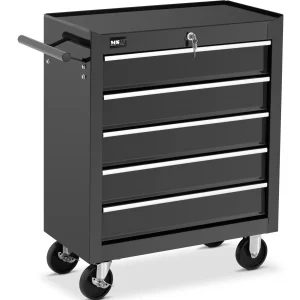 Werkzeugwagen - 5 Schubladen - bis 50 kg - abschließbar