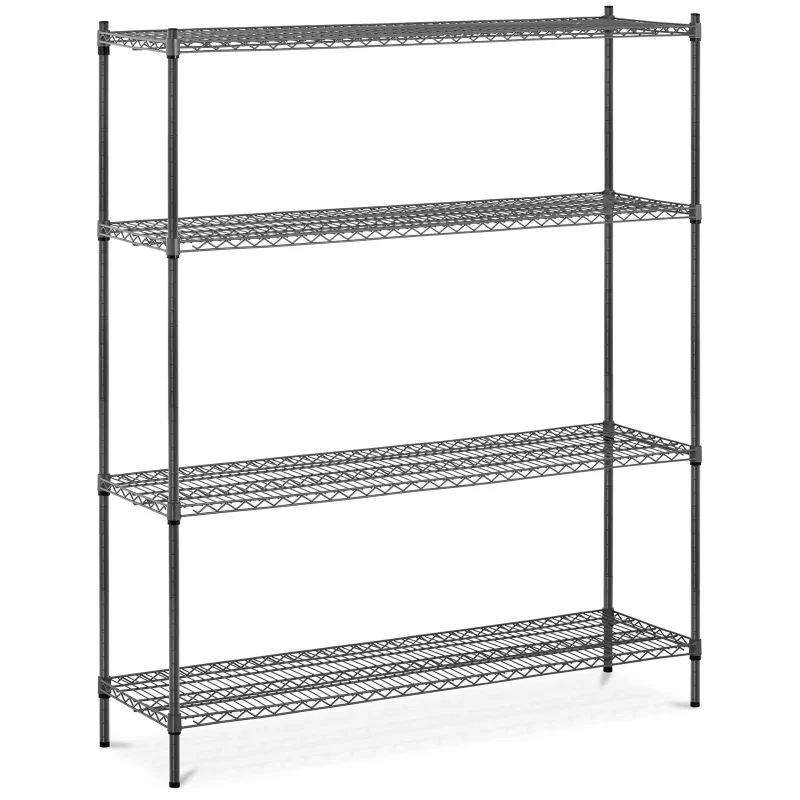 Metallregal - 150 x 45 x 180 cm - 1.000 kg - grau