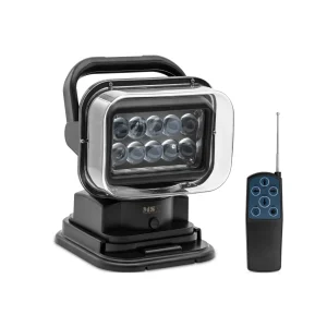 LED-Suchscheinwerfer - 9 - 32 V - 50 W - 360° drehbar - 120° neigbar - mit Fernbedienung - IP 65
