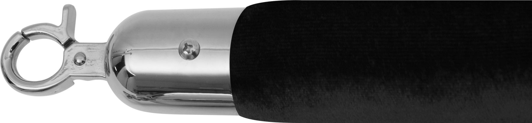 Kordel f. Absperrpfosten schwarz/silber, AF 220 | Dasgastro.de Kordel f. Absperrpfosten schwarz/silber, AF 220