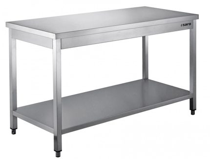 Edelstahltisch zerl. Unterblatt - B 1600 x T 600mm