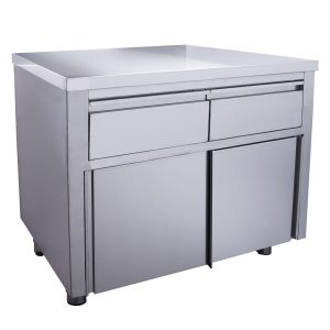 Schiebetürenschrank mit 2 Schubladen, 1000X700mm