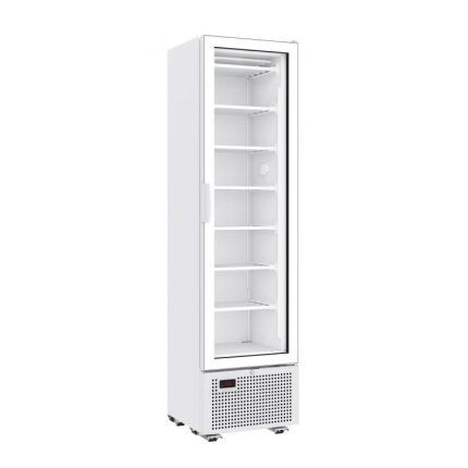 TIEFKÜHLSCHRANK 1 GLASTÜR 221L