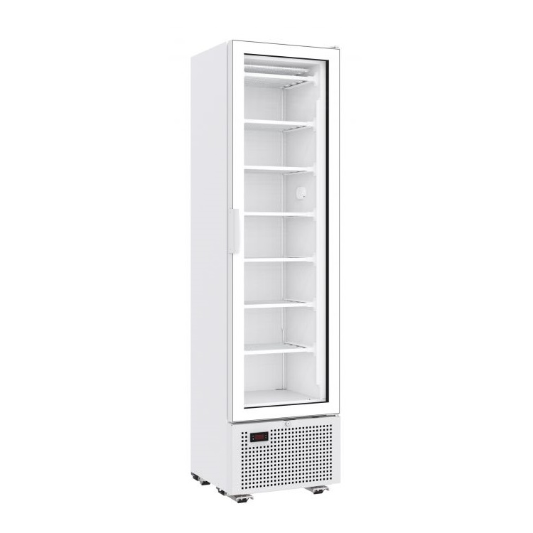 TIEFKÜHLSCHRANK 1 GLASTÜR 221L | Dasgastro.de TIEFKÜHLSCHRANK 1 GLASTÜR 221L
