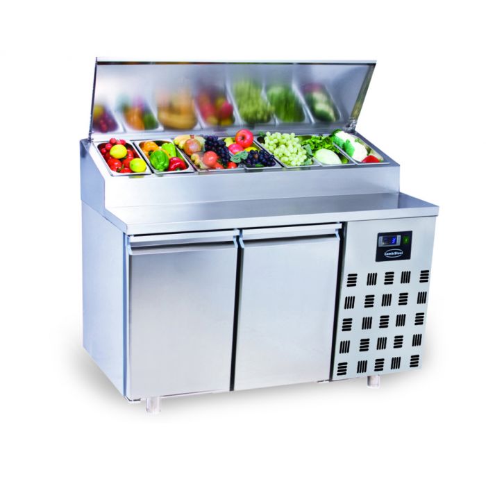 SALADETTE 2 TÜREN 7x 1/3GN BEHÄLTER | Dasgastro.de SALADETTE 2 TÜREN 7x 1/3GN BEHÄLTER