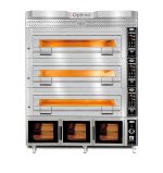 GMG Bäckerei & Konditorei Ofen - 3 x 13,3 kW - 128 x 84 x 18cm x 3 - PB3M-128 | Dasgastro.de GMG Bäckerei & Konditorei Ofen - 3 x 13,3 kW - 128 x 84 x 18cm x 3 - PB3M-128