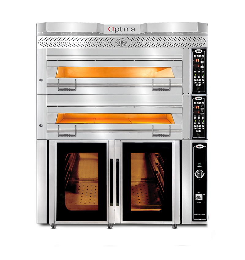 GMG Bäckerei & Konditorei Ofen - 2 x 13,3 kW - 124 x 84 x 18cm x 2 - PB2M-128 | Dasgastro.de GMG Bäckerei & Konditorei Ofen - 2 x 13,3 kW - 124 x 84 x 18cm x 2 - PB2M-128
