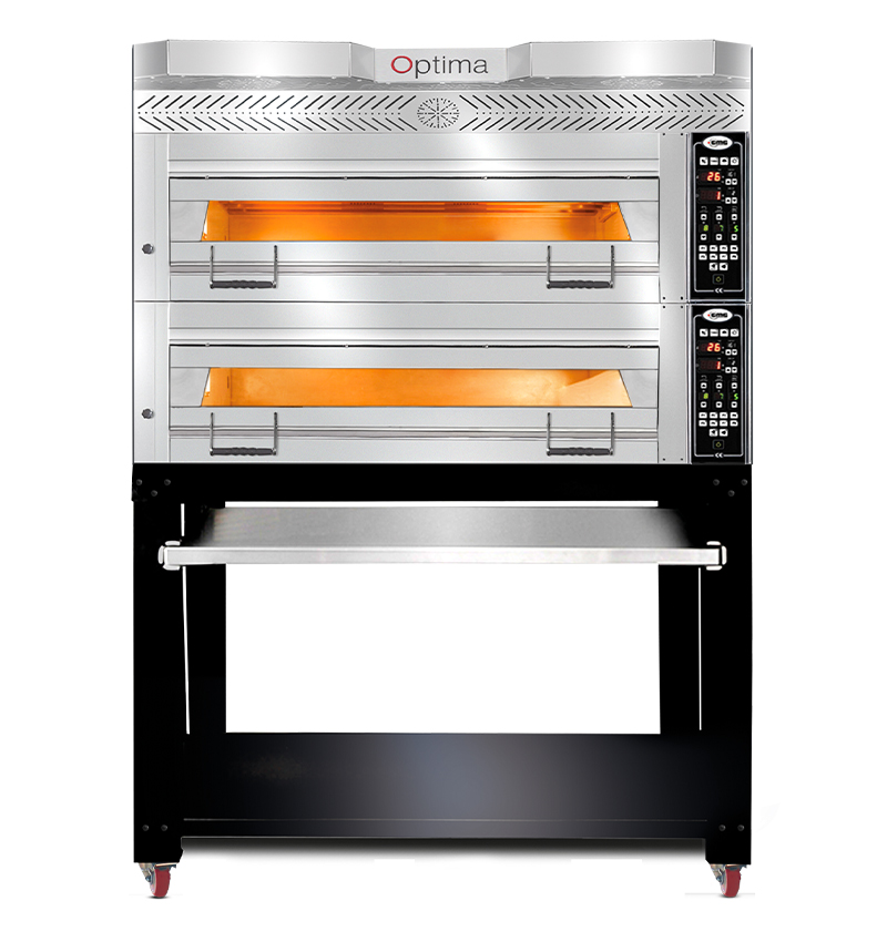 GMG Bäckerei & Konditorei Ofen - 2 x 13,3 kW - 124 x 84 x 18cm x 2 - PB2T-128 | Dasgastro.de GMG Bäckerei & Konditorei Ofen - 2 x 13,3 kW - 124 x 84 x 18cm x 2 - PB2T-128