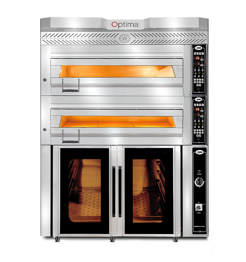GMG Bäckerei & Konditorei - 2 x 7,5 kW - 84 x 84 x 18cm x 2 - PB2M-84 | Dasgastro.de GMG Bäckerei & Konditorei - 2 x 7,5 kW - 84 x 84 x 18cm x 2 - PB2M-84