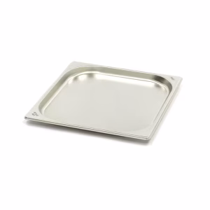 Gastro Gastronormbehälter - 2/3 GN - 2 cm Tief - Edelstahl