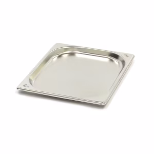 Gastro Gastronormbehälter - 1/2 GN - 2 cm Tief - Edelstahl