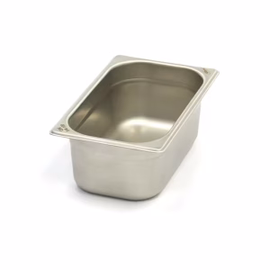 Gastro Gastronormbehälter - 1/4 GN - 10 cm Tief - Edelstahl