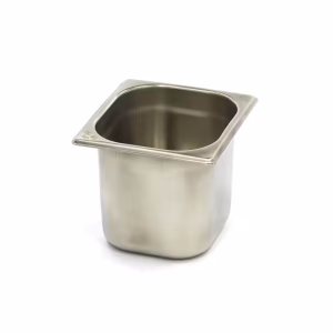 Gastro Gastronormbehälter - 1/6 GN - 15 cm Tief - Edelstahl