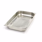Gastro Gastronormbehälter - 1/1 GN - 6,5 cm Tief - Edelstahl - Perforiert