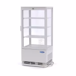 Gastro Kühlvitrine - 78 l - 43 cm - Weiß | Dasgastro.de Gastro Kühlvitrine - 78 l - 43 cm - Weiß