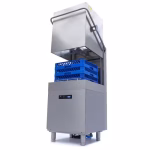 Gastro Haubenspülmaschine - 50 x 50 cm - mit Spülenhilfe- und Seifenpumpen - Digital Anzeige - 400 V | Dasgastro.de Gastro Haubenspülmaschine - 50 x 50 cm - mit Spülenhilfe- und Seifenpumpen - Digital Anzeige - 400 V