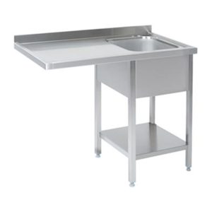 ECO Spülcenter mit Bodenregal (Ablage links) - 1200 x 600 x 900 mm