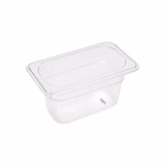 Gastro Gastronormbehälter - 1/9 GN - 10 cm Tief - Polycarbonat | Dasgastro.de Gastro Gastronormbehälter - 1/9 GN - 10 cm Tief - Polycarbonat