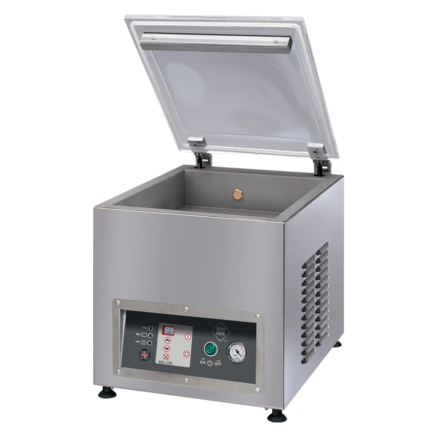 Vakuum-Verpackungsmaschine 6 m3/h, 270 mm +Inertgas | RM - VBD 06 SB | Dasgastro.de Vakuum-Verpackungsmaschine 6 m3/h, 270 mm +Inertgas | RM - VBD 06 SB