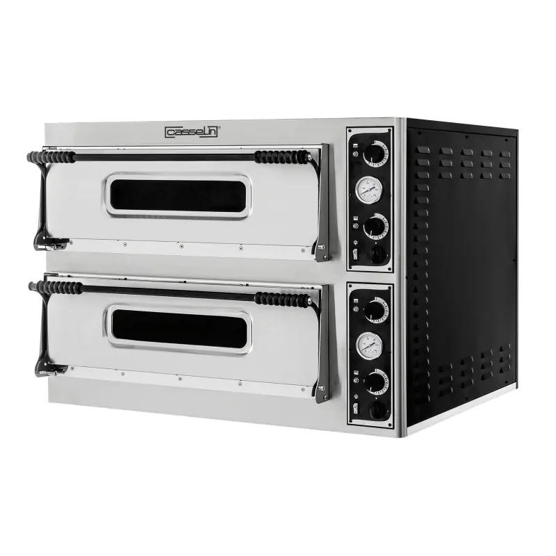 ELEKTRISCHER PIZZAOFEN 2X6 PIZZEN 32CM | Dasgastro.de ELEKTRISCHER PIZZAOFEN 2X6 PIZZEN 32CM